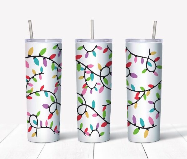 Christmas Light Tumbler Christmas Lights String Lights