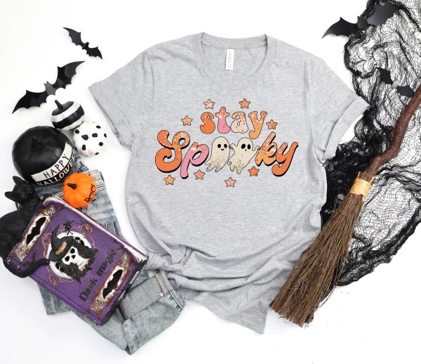 Stay Spooky T-shirt Spooky Vibe Shirt Halloween T-shirt