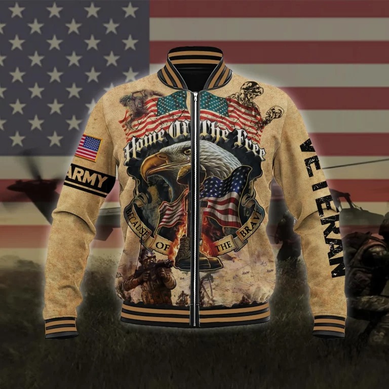 US Army Veteran Gift For Veteran Gift For Military Baseball Jacket US Army Veteran Gift For Veteran Gift For Military Baseball Jacket