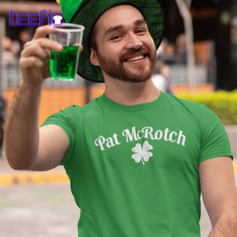 Vintage Pat McCrotch St. Patricks Day Shamrock Shirt