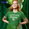 Retro Vintage Irish Distressed Shamrock St. Patrick’s Day Shirt