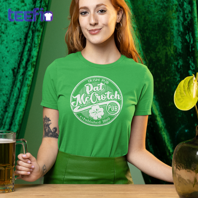 Irish Pub Pat McCrotch Pub 1869 Vintage Shirt