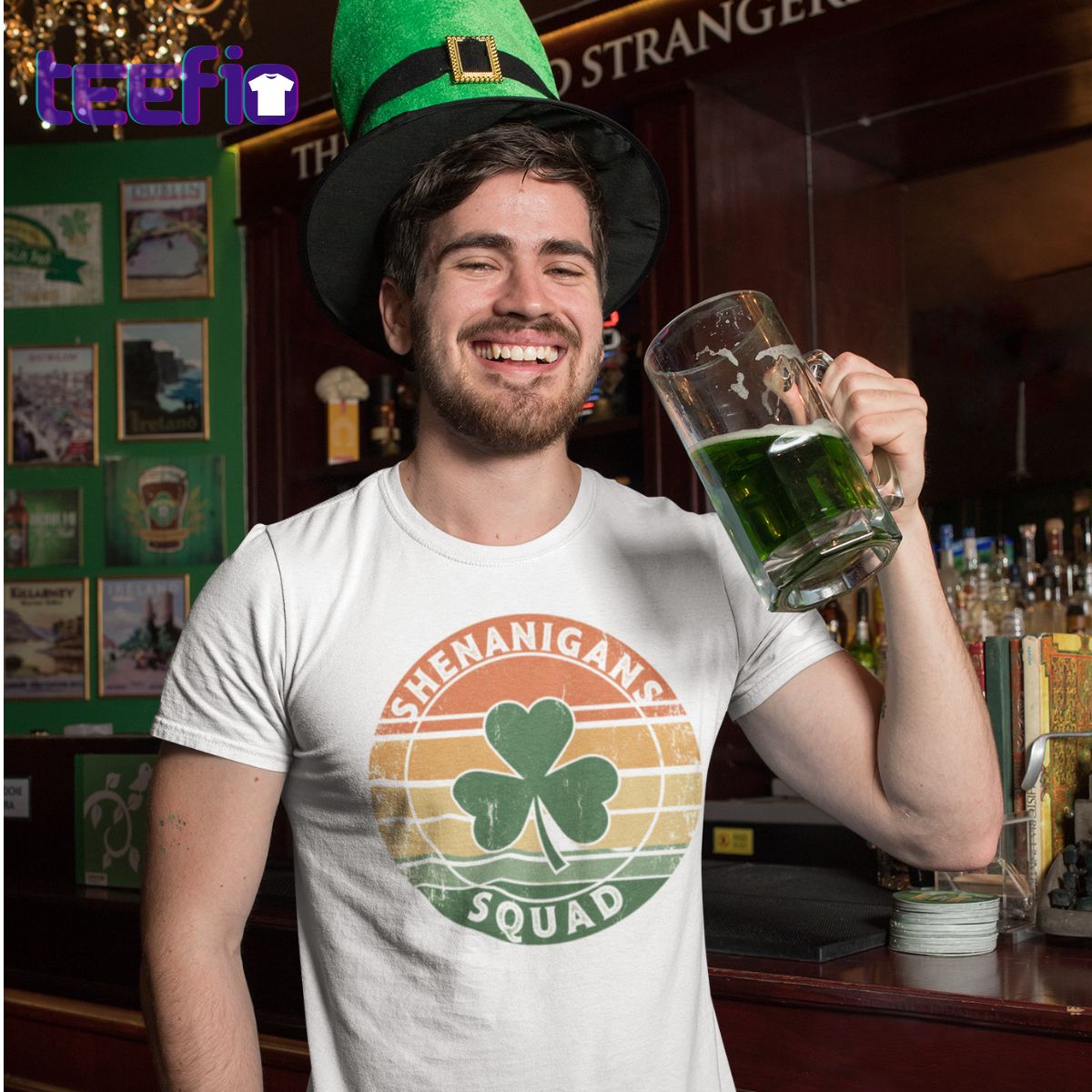 Shenanigans Squad Shamrock St Patricks Day Shirt Shenanigans Squad Shamrock St Patricks Day Shirt