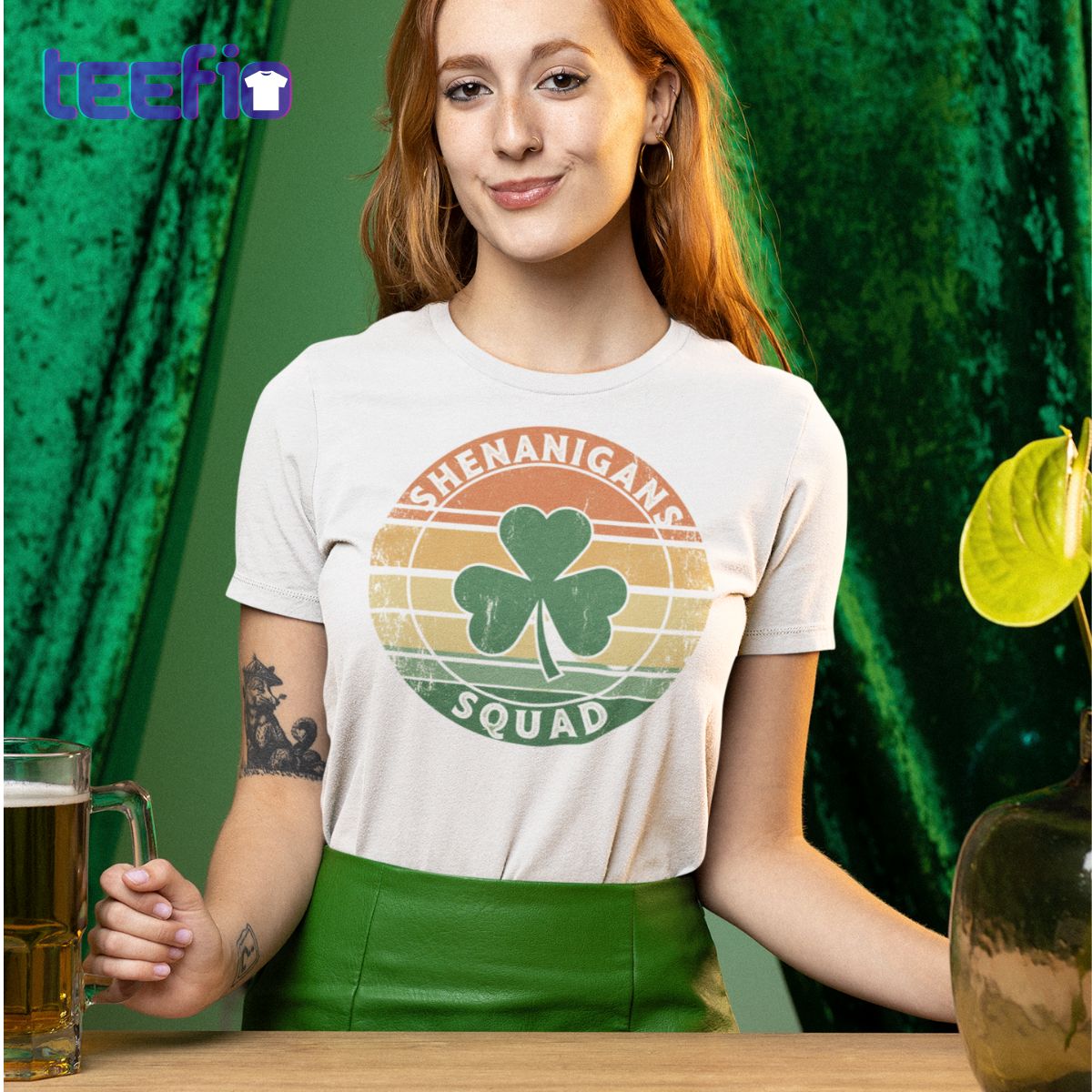 Shenanigans Squad Shamrock St Patricks Day Shirt Shenanigans Squad Shamrock St Patricks Day Shirt