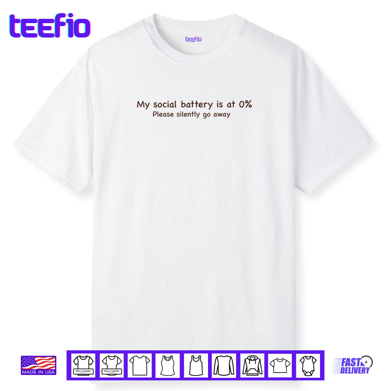 My social battery is at 0% Please silently go away Shirt My social battery is at 0% Please silently go away Shirt