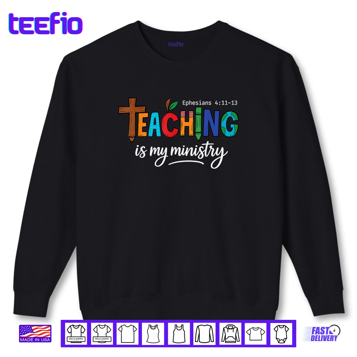 Teaching Is My Ministry Scripture Christian Jesus Teacher Shirt Teaching Is My Ministry Scripture Christian Jesus Teacher Shirt