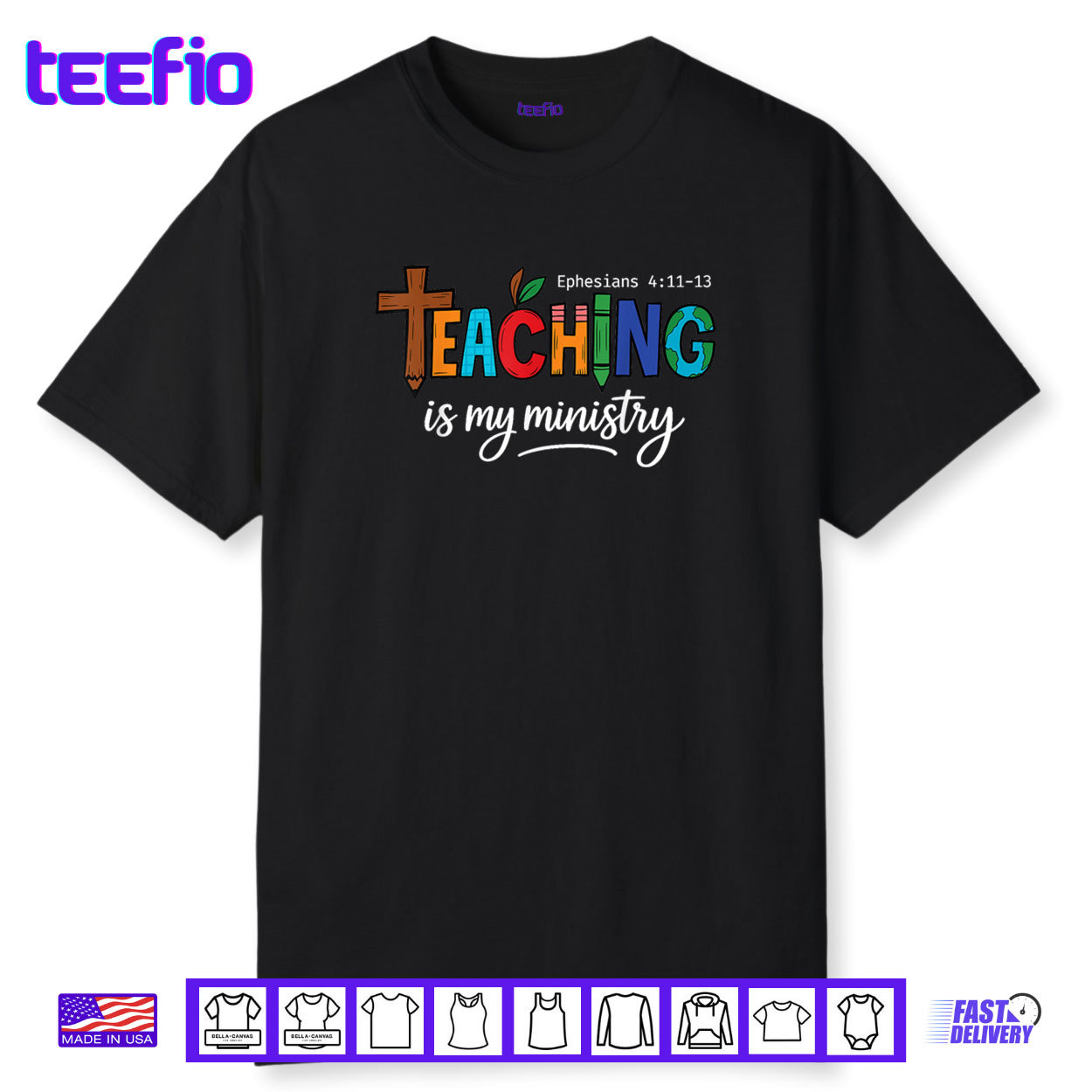 Teaching Is My Ministry Scripture Christian Jesus Teacher Shirt Teaching Is My Ministry Scripture Christian Jesus Teacher Shirt