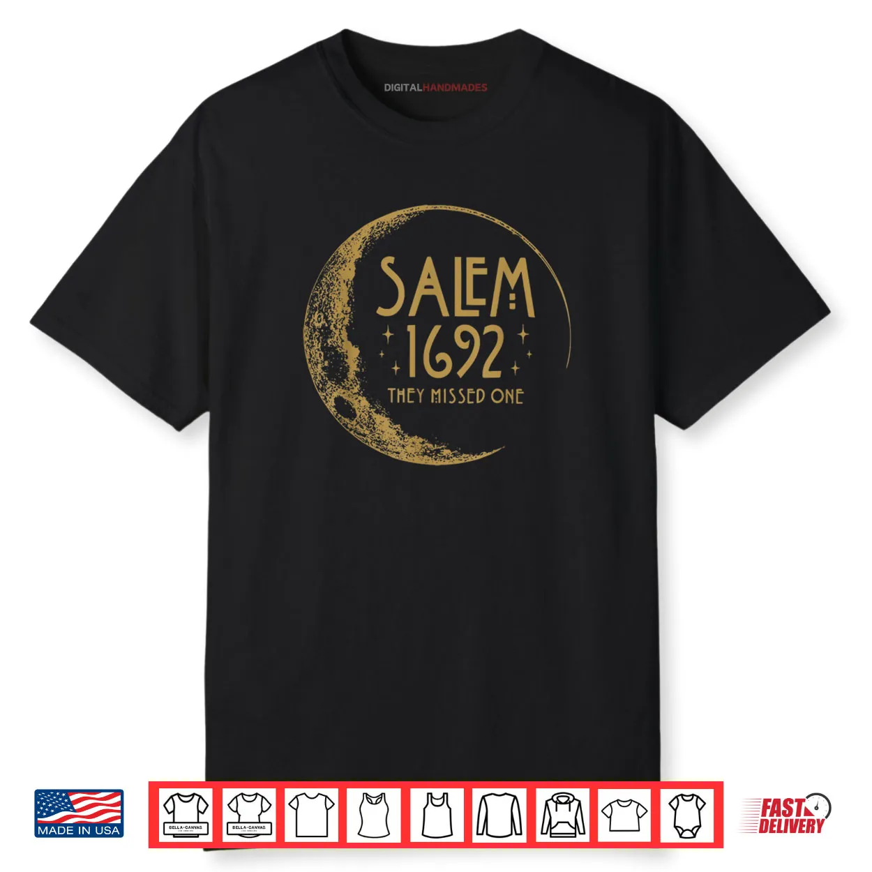 1692 They Missed One Shirt Women Halloween Shirt Witch Shirt