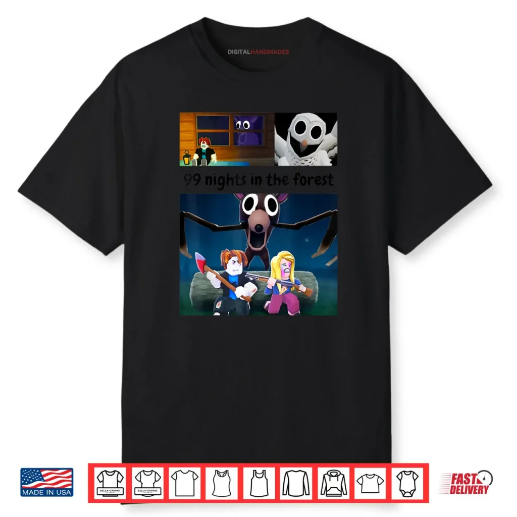 99 Nights in The Forest Fan Merch Shirt 1 99 Nights in The Forest Fan Merch Shirt