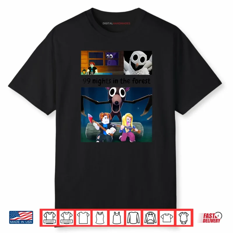 99 Nights in The Forest Fan Merch Shirt