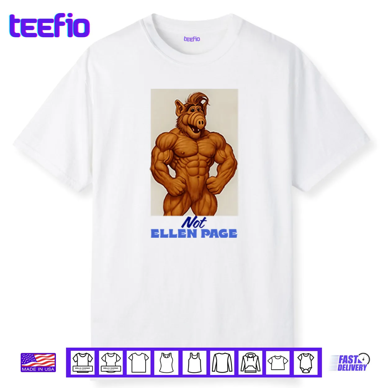 ALF Not Ellen Page Shirt ALF Not Ellen Page Shirt