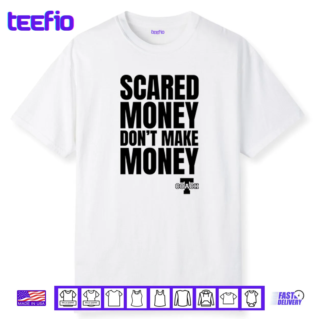 Aaron Rodgers Scared Money Don’t Make Money Shirt Aaron Rodgers Scared Money Don’t Make Money Shirt