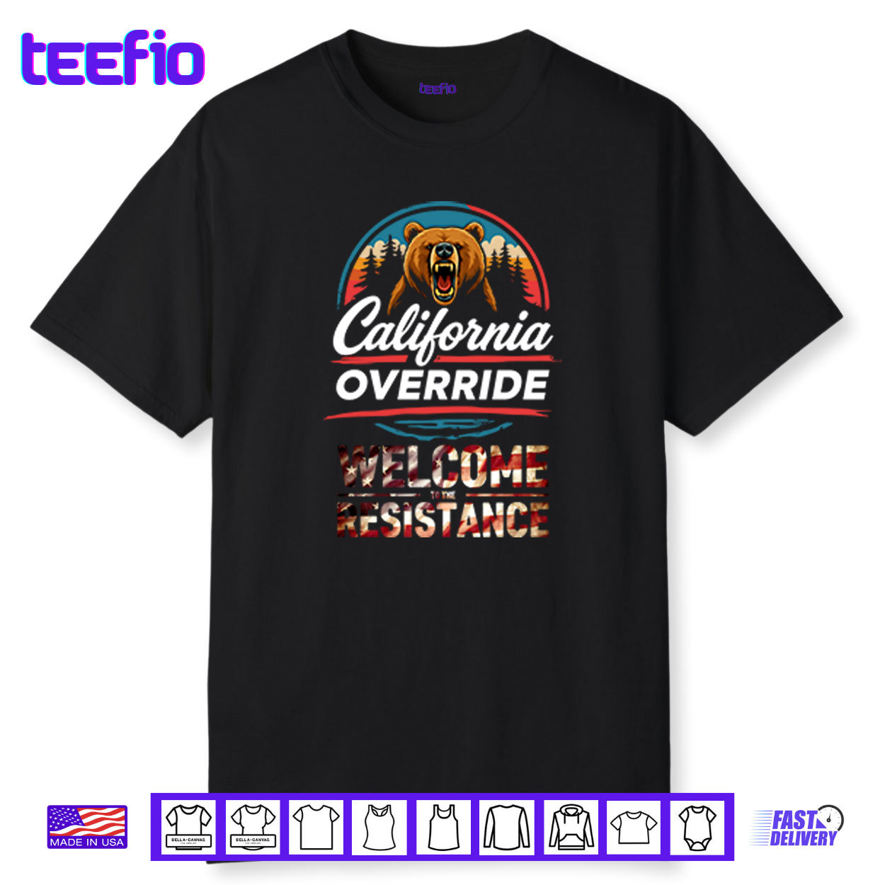 California Override Welcome To The Resistance Shirt California Override Welcome To The Resistance Shirt