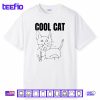 Cool Cat And Skateboard Shirt