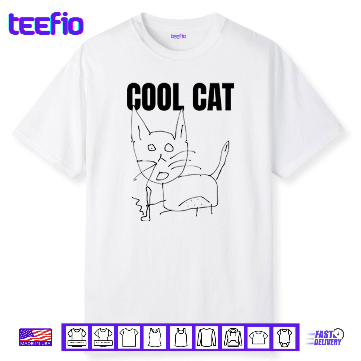 Cool Cat And Skateboard Shirt Cool Cat And Skateboard Shirt