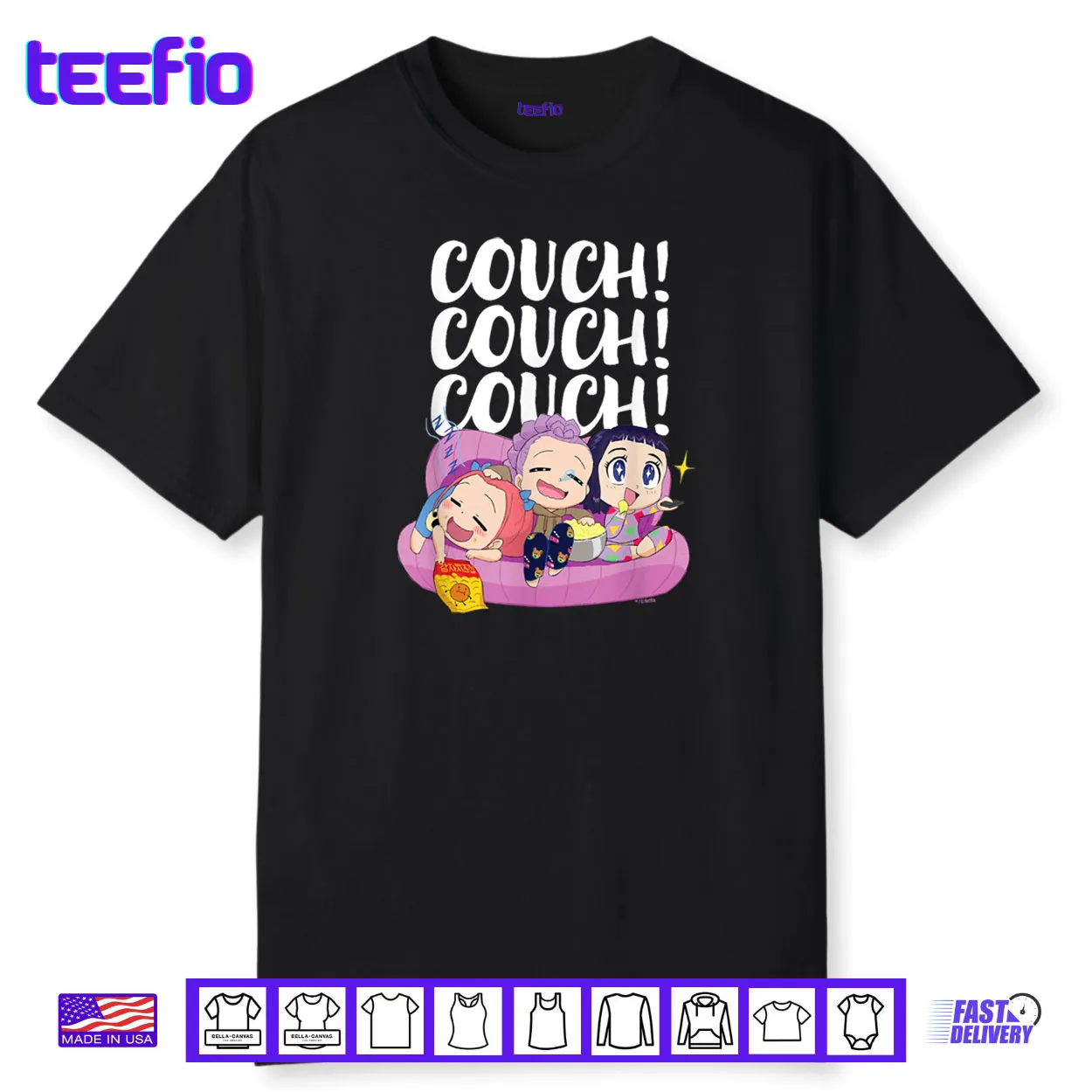 Couch Couch Couch KPop Demon Hunter Shirt Couch Couch Couch KPop Demon Hunter Shirt