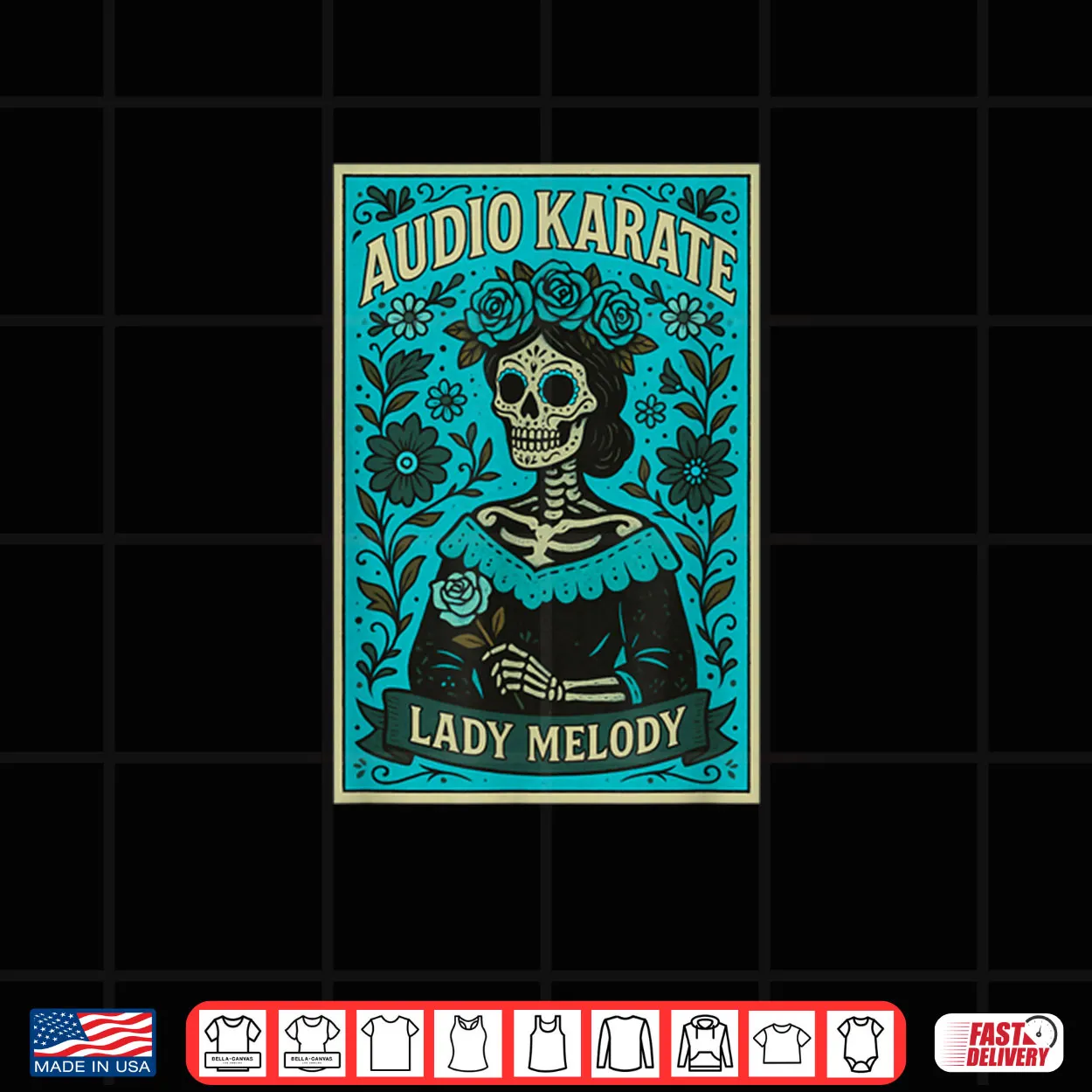 Audio Karate Hey Maria Shirt Audio Karate Hey Maria Shirt