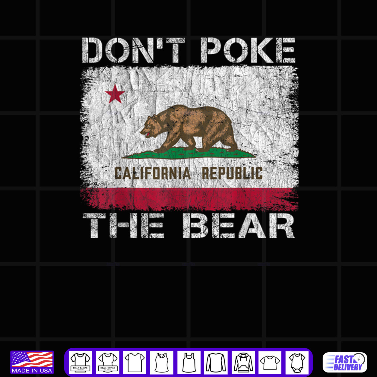 Don’t Poke The Bear California Republic Funny Shirt Don’t Poke The Bear California Republic Funny Shirt