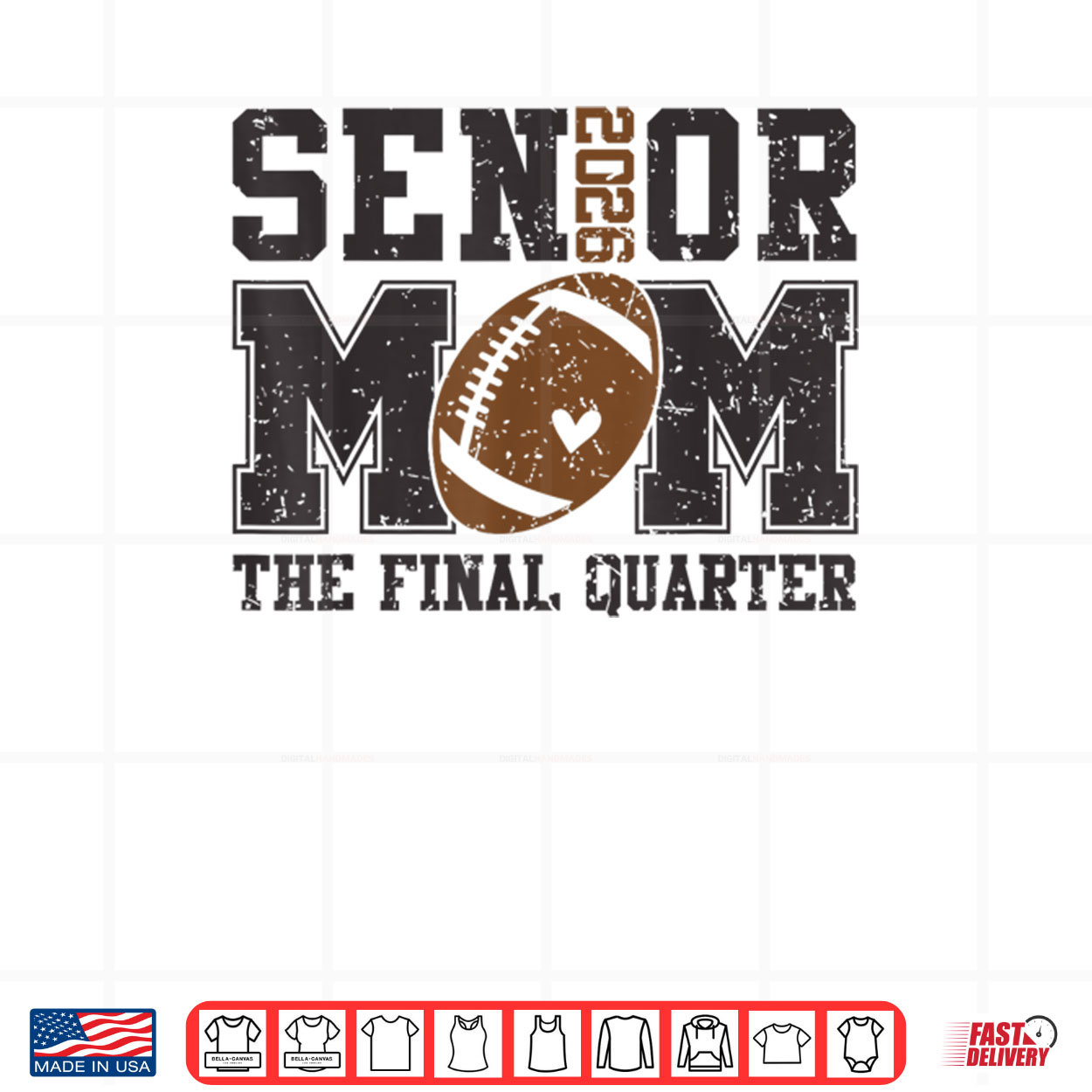 Senior Football Mom Football Mama Game Day Class of 2026 Shirt Senior Football Mom Football Mama Game Day Class of 2026 Shirt