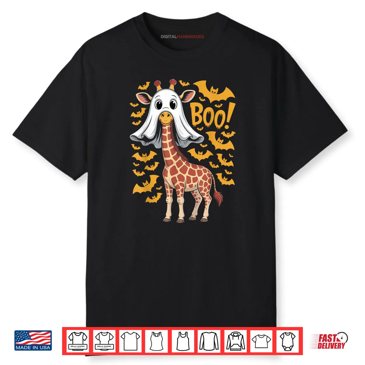 Giraffe Boo Halloween Costume Shirt Giraffe Boo Halloween Costume Shirt