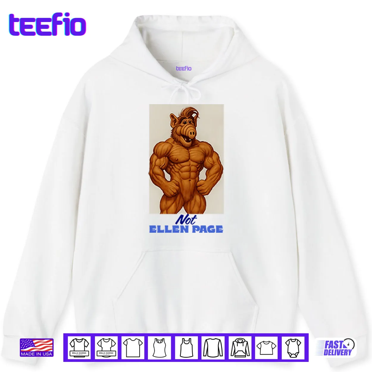 ALF Not Ellen Page Shirt ALF Not Ellen Page Shirt