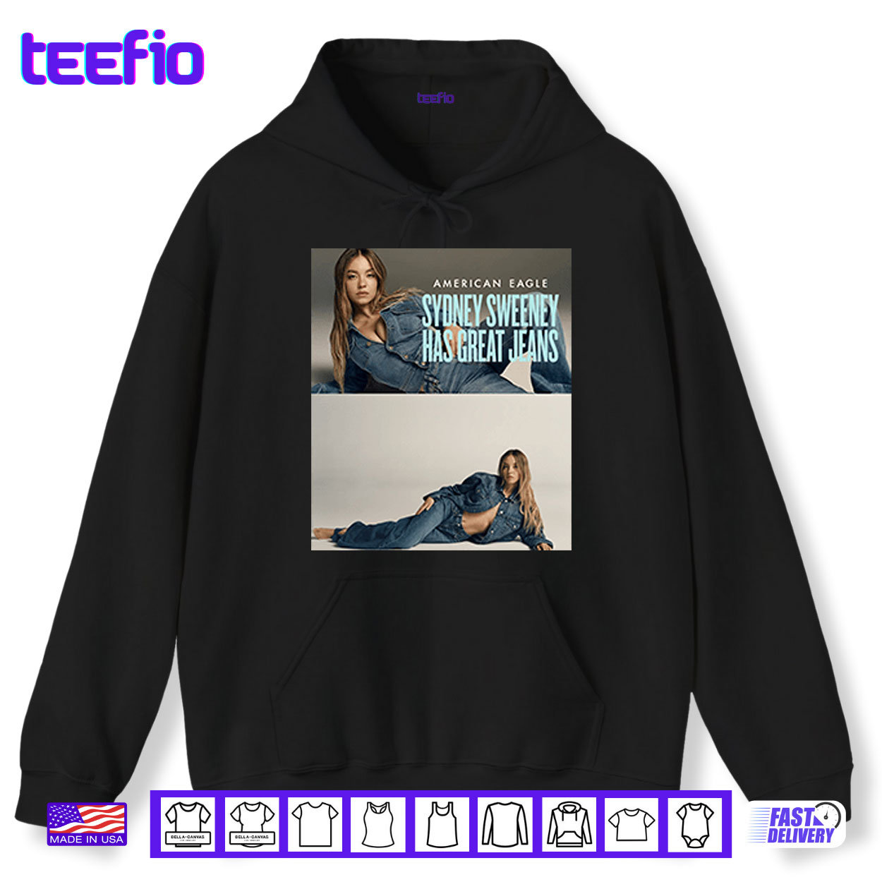 American Eagle Sydney Sweeney Has Great Jeans Shirt American Eagle Sydney Sweeney Has Great Jeans Shirt