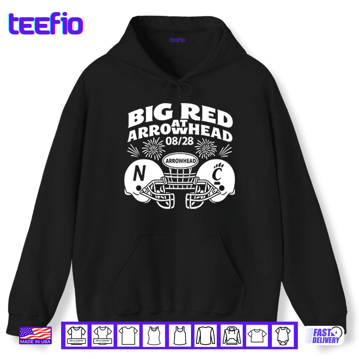 Big Red Arrowhead Football Nebraska Vs Cincinnati 08 28 Shirt Big Red Arrowhead Football Nebraska Vs Cincinnati 08 28 Shirt