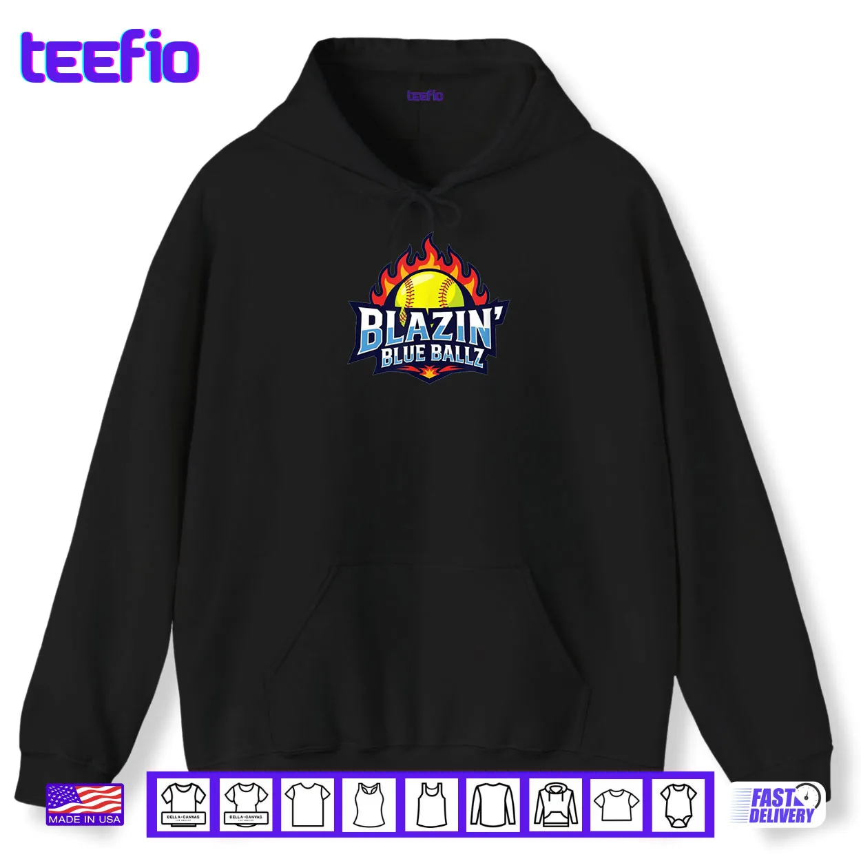 Blazin Blue Ballz Shirt Blazin Blue Ballz Shirt