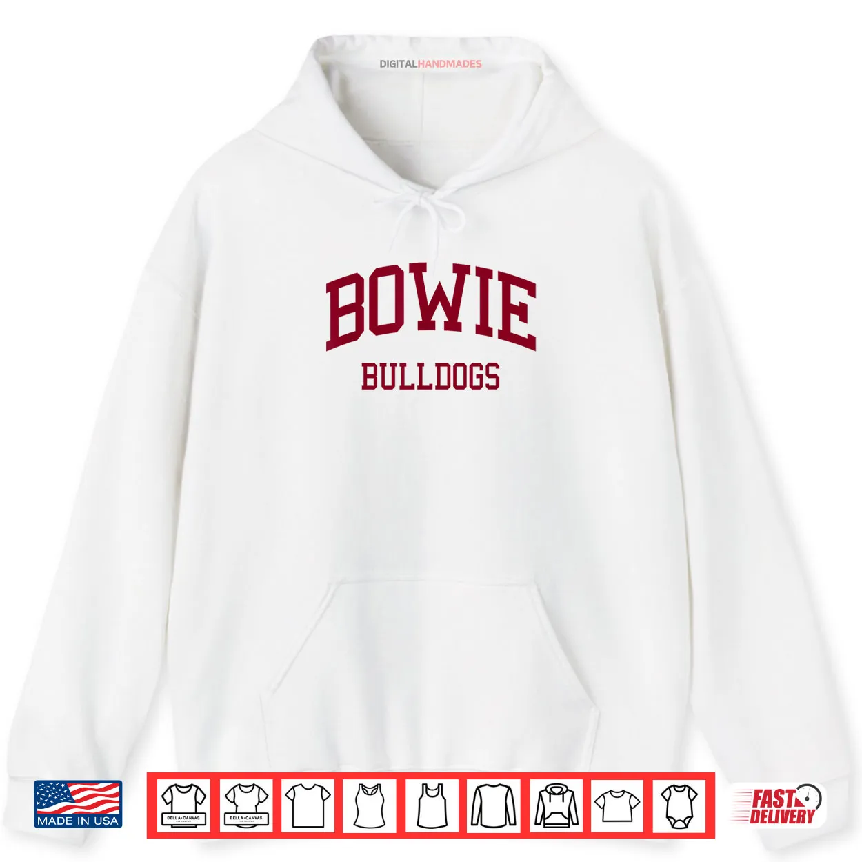 Bowie High School HS Bowie MD Retro Sports Shirt Bowie High School HS Bowie MD Retro Sports Shirt