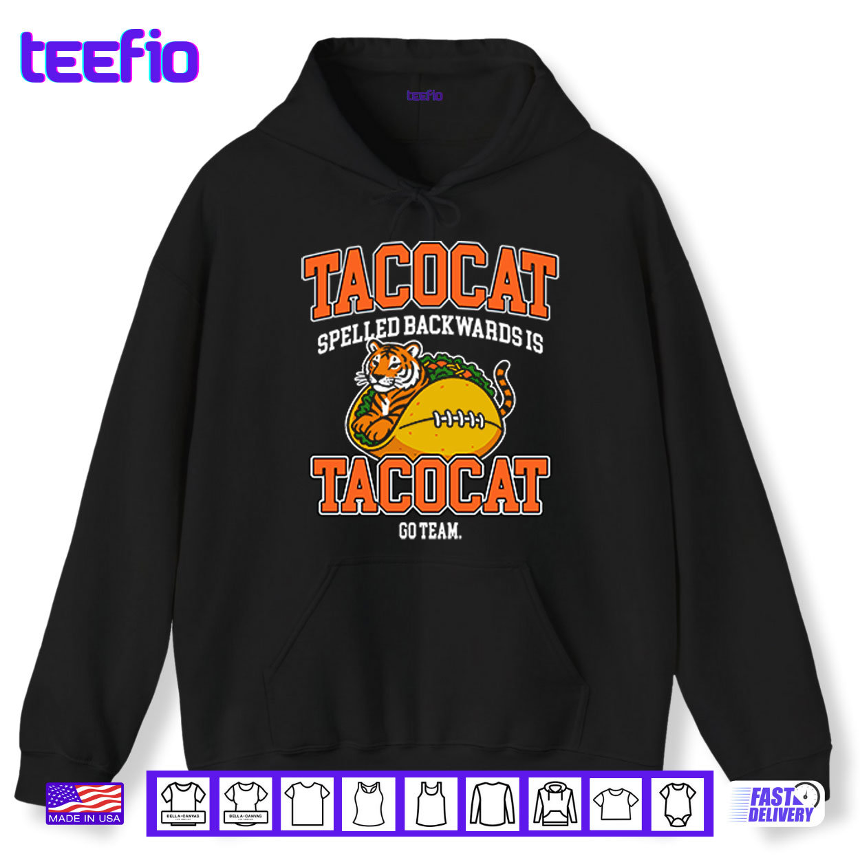 Cincinnati Bengals Tacocat Spelled Backwards Is Tacocat Go Team Shirt Cincinnati Bengals Tacocat Spelled Backwards Is Tacocat Go Team Shirt