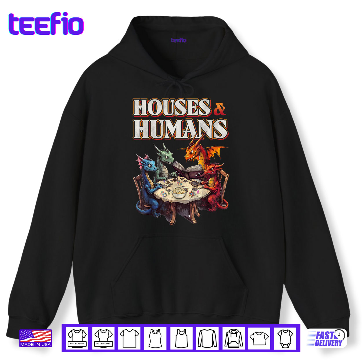 Gaming Houses Humans Funny RPG Parody Gamer Shirt Gaming Houses Humans Funny RPG Parody Gamer Shirt