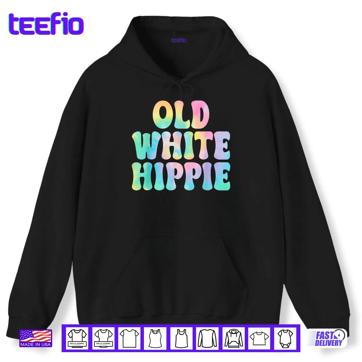 Old White Hippie Shirt Old White Hippie Shirt