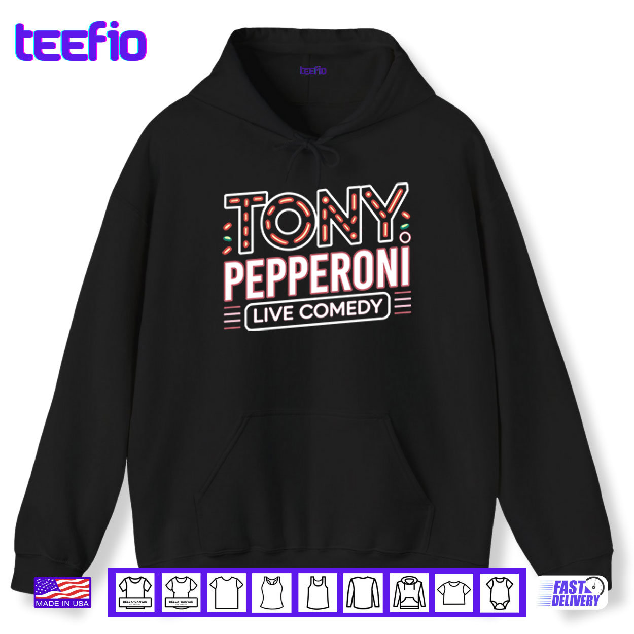 Tony Pepperoni Live Comedy Shirt Tony Pepperoni Live Comedy Shirt