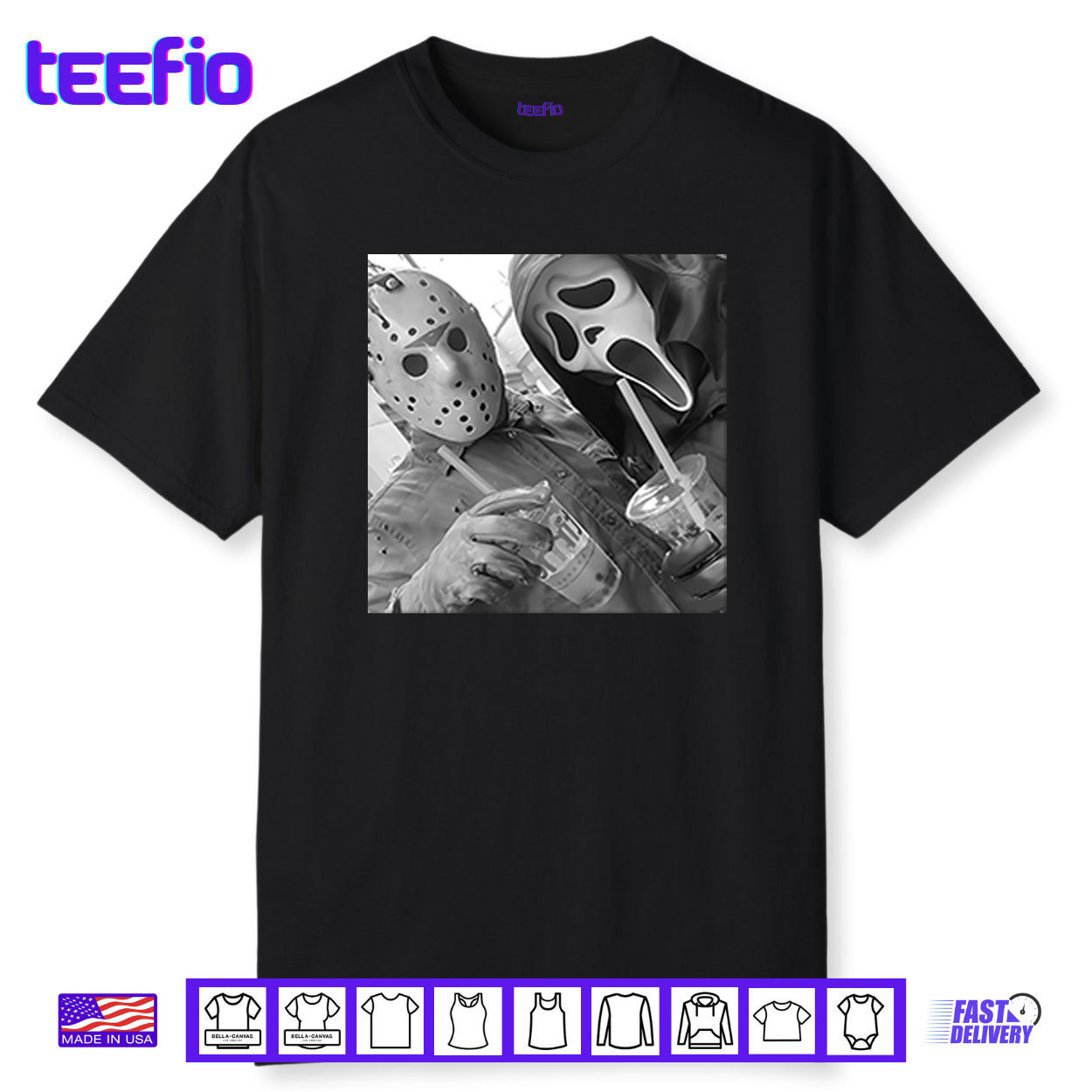 Jason & Ghostface Shirt Jason & Ghostface Shirt