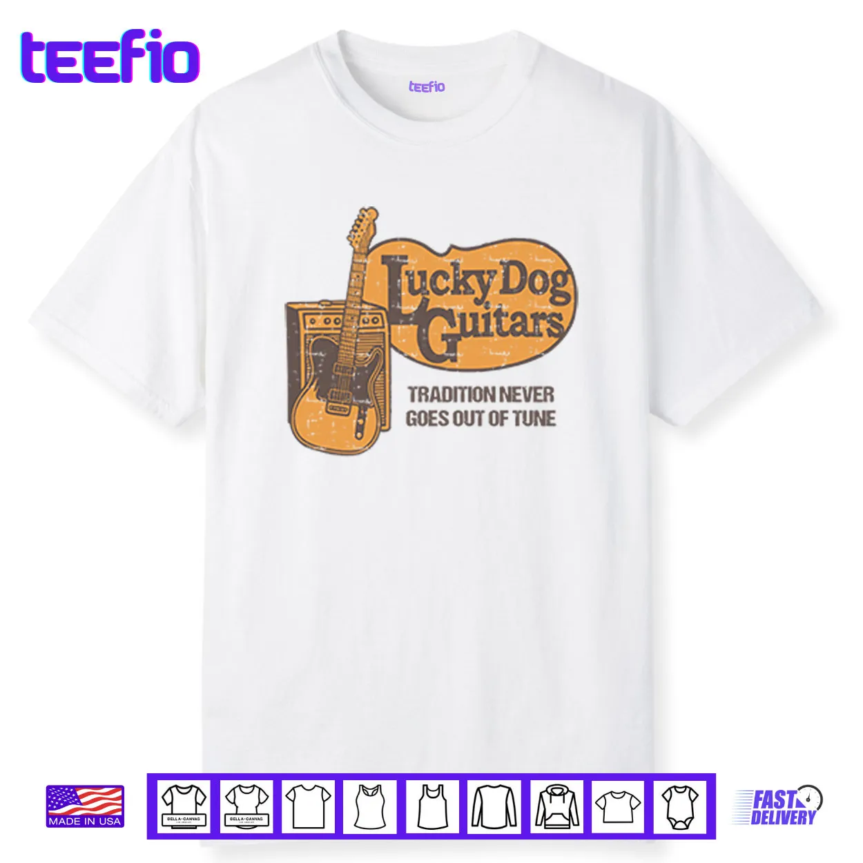 Lucky Dog Guitars Cracker Barrel Shirt Lucky Dog Guitars Cracker Barrel Shirt