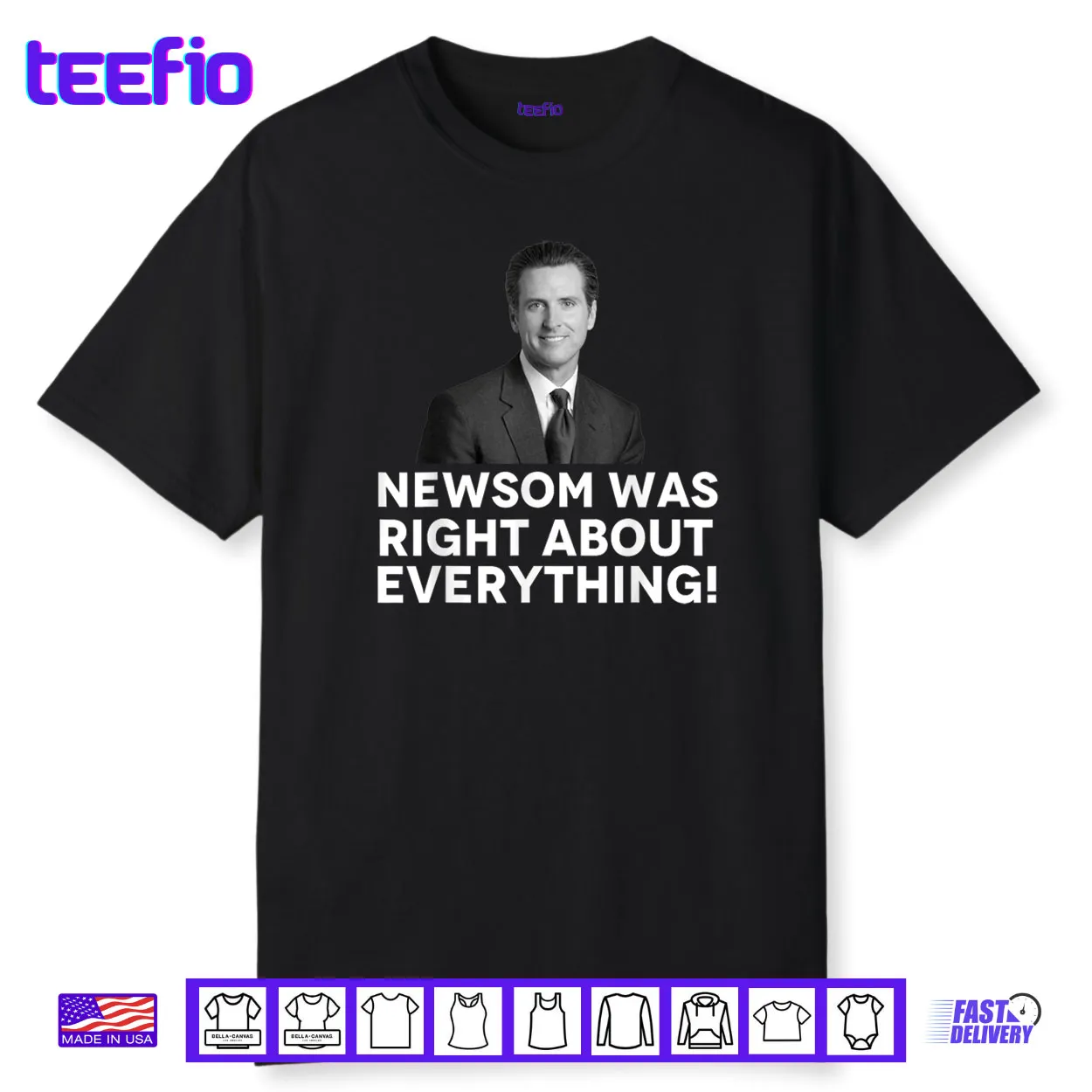 Newsom was Right About Everything Shirt Newsom was Right About Everything Shirt