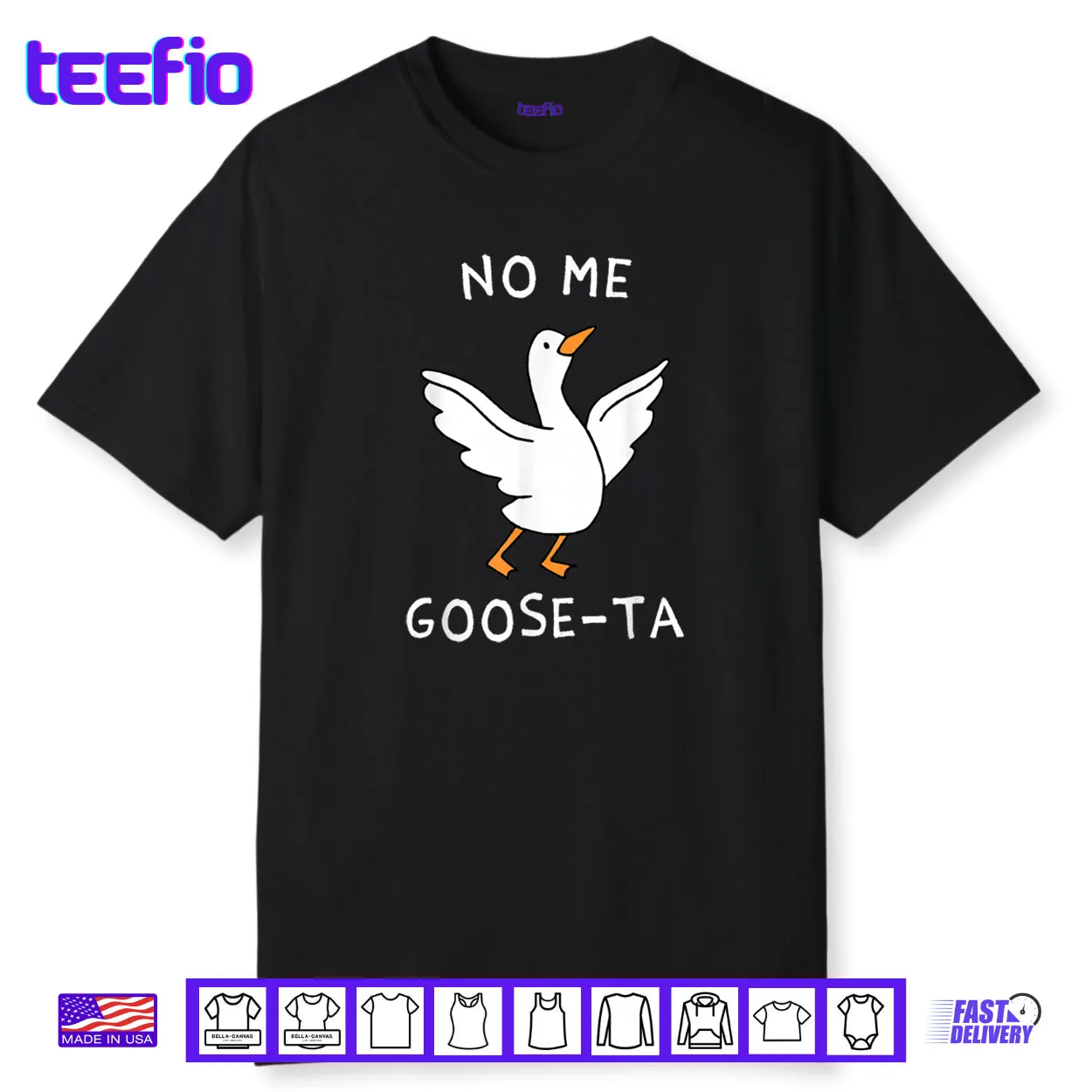 No Me Goose ta Cute Goose Pun Funny Spanish Shirt No Me Goose ta Cute Goose Pun Funny Spanish Shirt