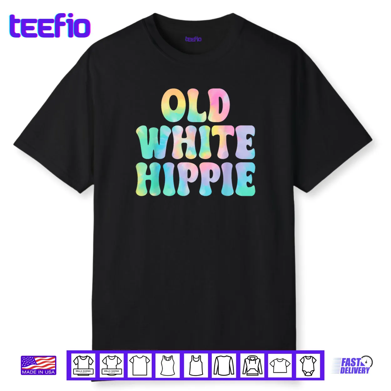 Old White Hippie Shirt Old White Hippie Shirt