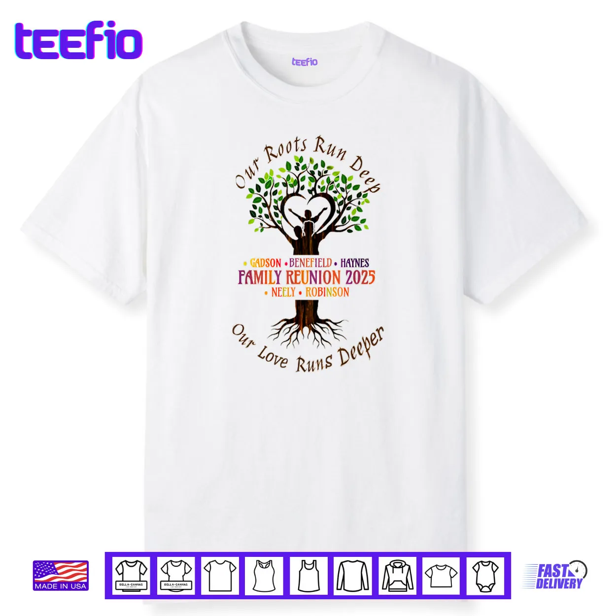 Our Love Runs Deeper Family Reunion Shirt Our Love Runs Deeper Family Reunion Shirt