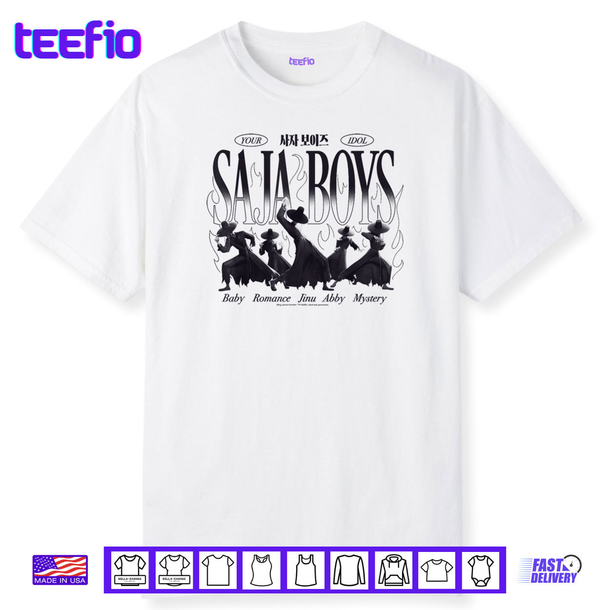 Saja Boys Your Idol Demon Forms Shirt Saja Boys Your Idol Demon Forms Shirt