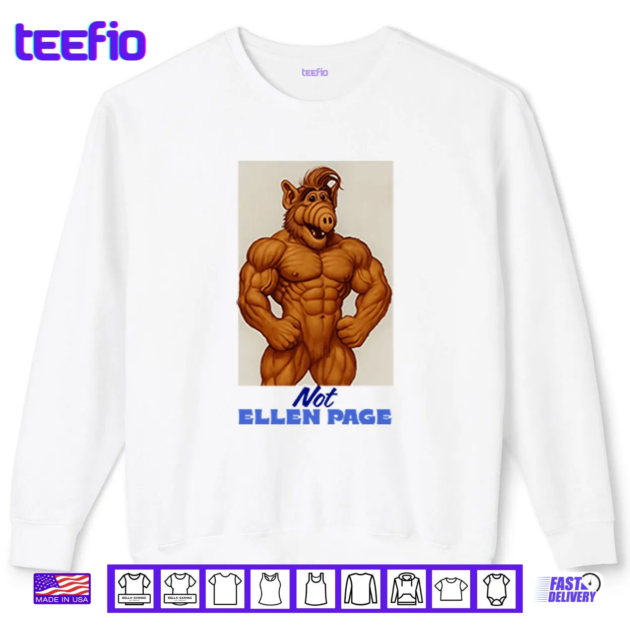 ALF Not Ellen Page Shirt ALF Not Ellen Page Shirt