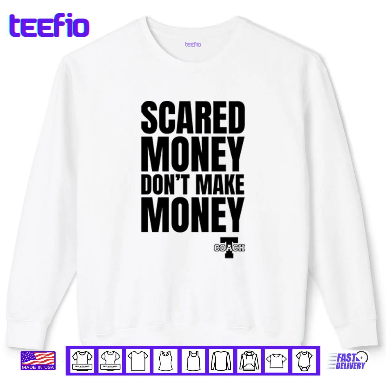 Aaron Rodgers Scared Money Don’t Make Money Shirt Aaron Rodgers Scared Money Don’t Make Money Shirt