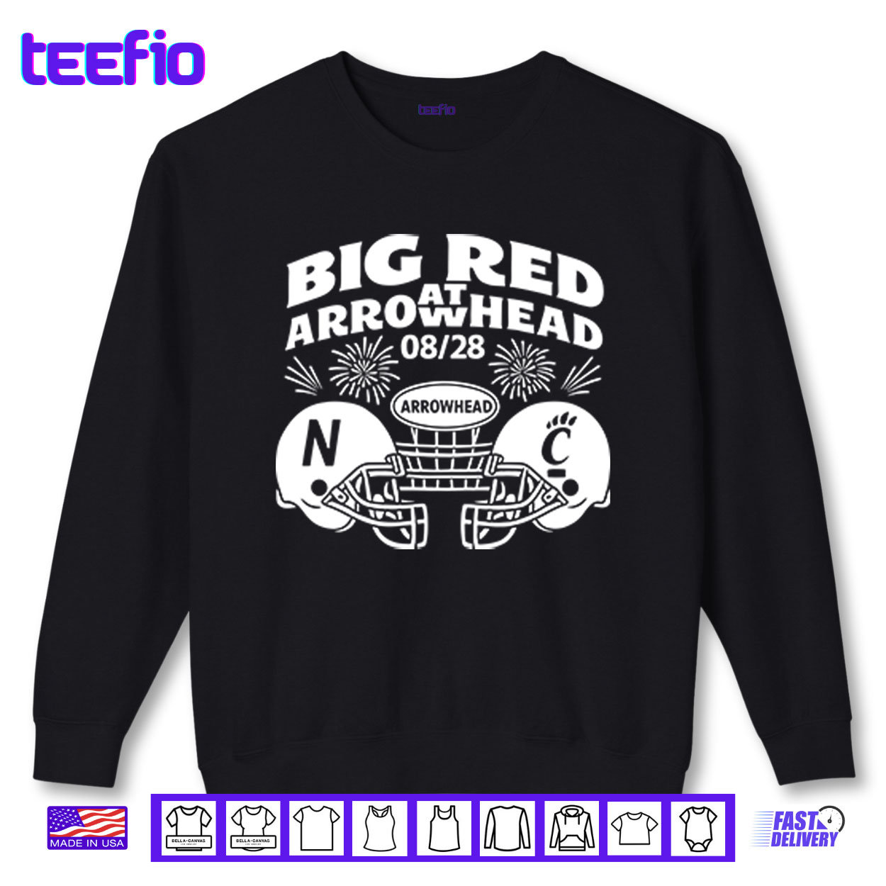 Big Red Arrowhead Football Nebraska Vs Cincinnati 08 28 Shirt Big Red Arrowhead Football Nebraska Vs Cincinnati 08 28 Shirt
