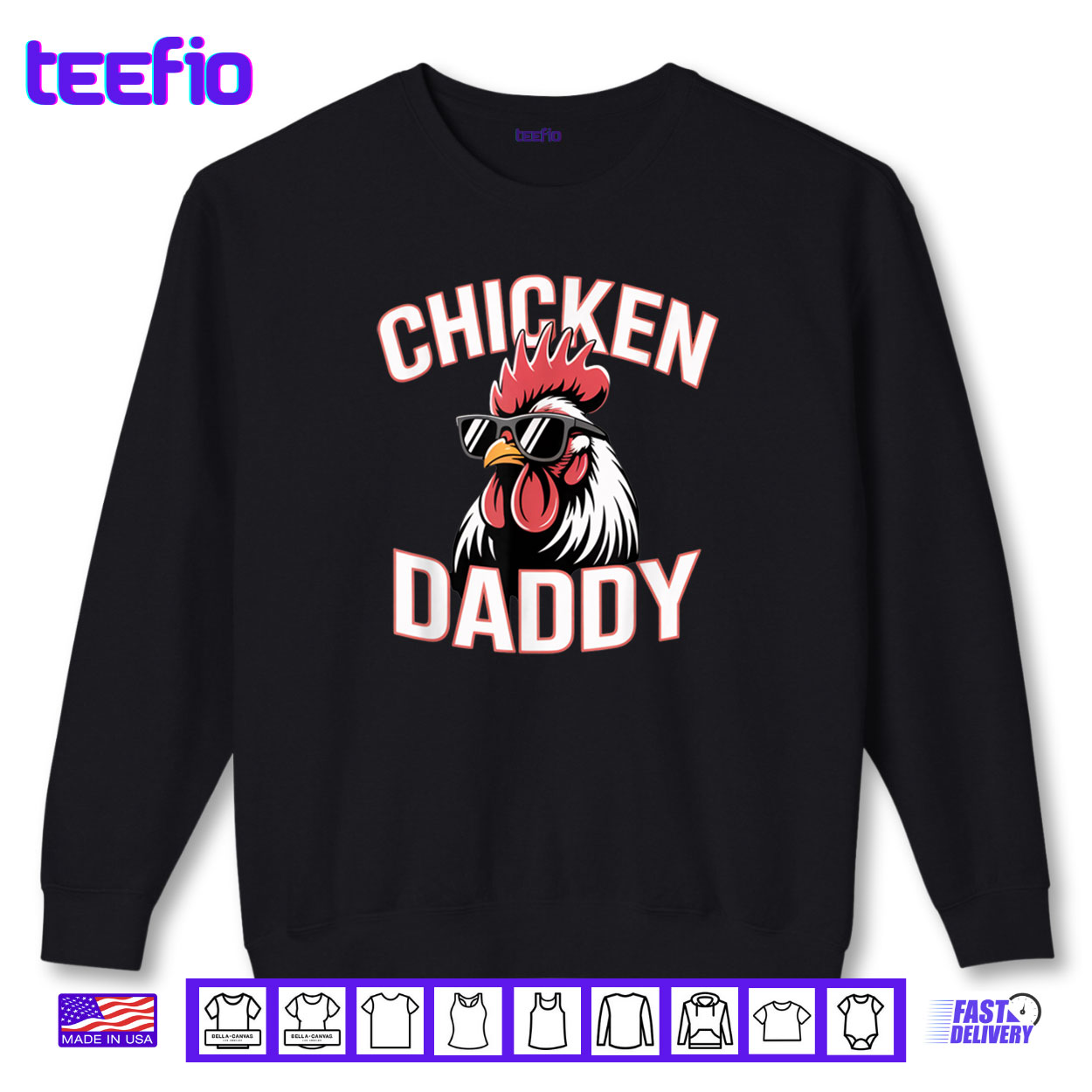 Chicken Daddy Raising Farm Chickens Shirt Chicken Daddy Raising Farm Chickens Shirt
