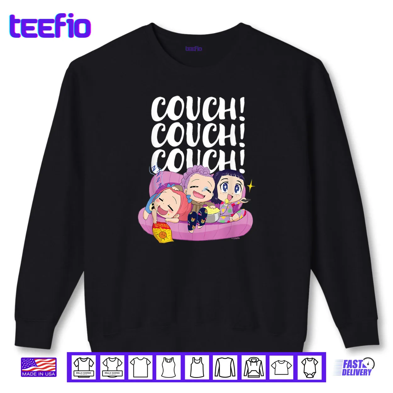 Couch Couch Couch KPop Demon Hunter Shirt Couch Couch Couch KPop Demon Hunter Shirt