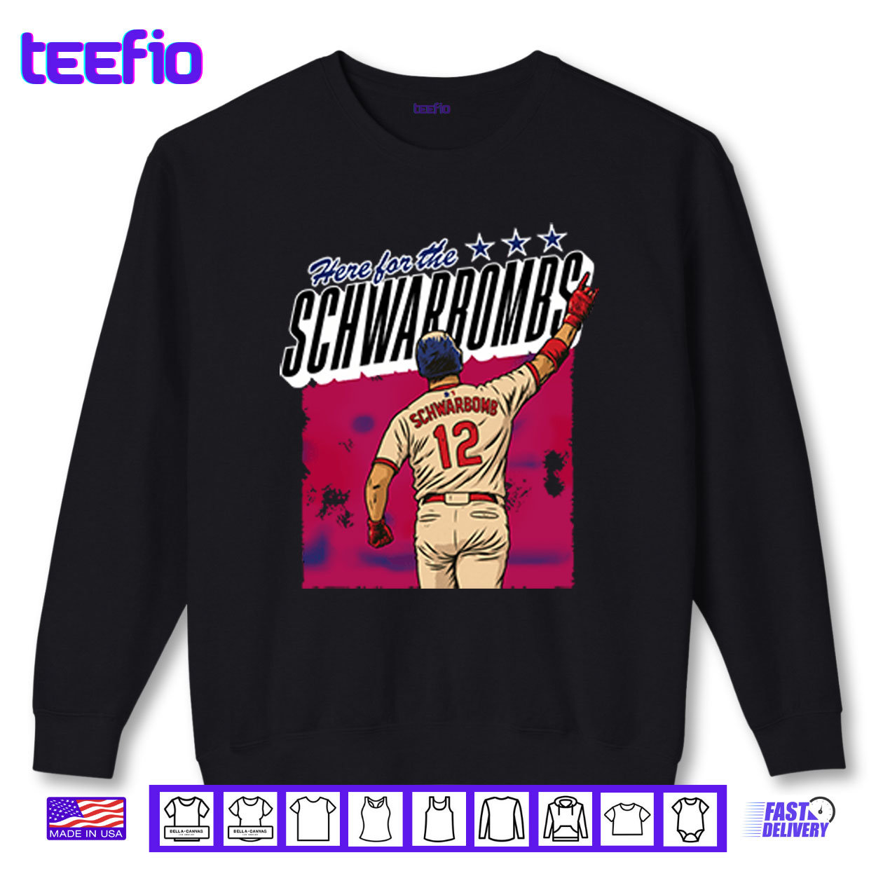 Here For The Schwarbomb Kyle Schwarber Shirt Here For The Schwarbomb Kyle Schwarber Shirt