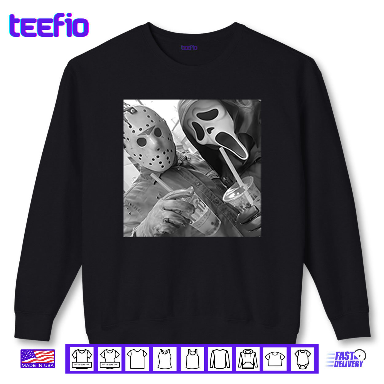 Jason & Ghostface Shirt Jason & Ghostface Shirt