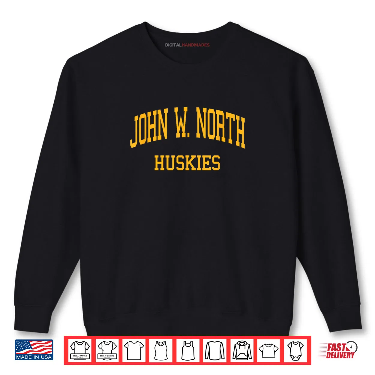 John W. North High School HS Riverside CA Retro Sports Shirt John W. North High School HS Riverside CA Retro Sports Shirt