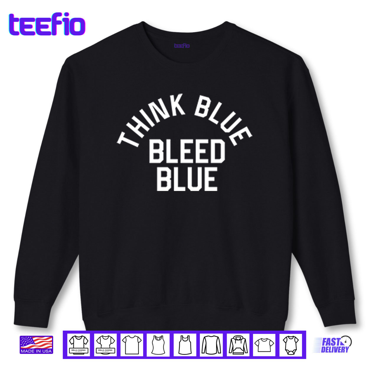 Los Angeles Dodgers Think Blue Bleed Blue Shirt Los Angeles Dodgers Think Blue Bleed Blue Shirt