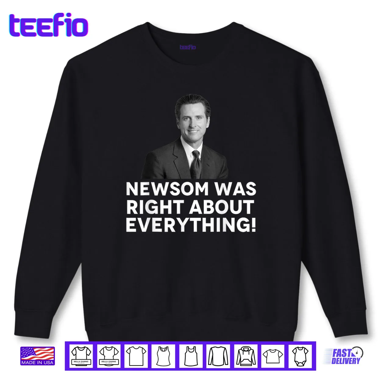 Newsom was Right About Everything Shirt Newsom was Right About Everything Shirt